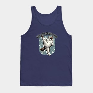 Karate Cat: The High Kick Ninja – Martial Arts Mastery Series Tank Top